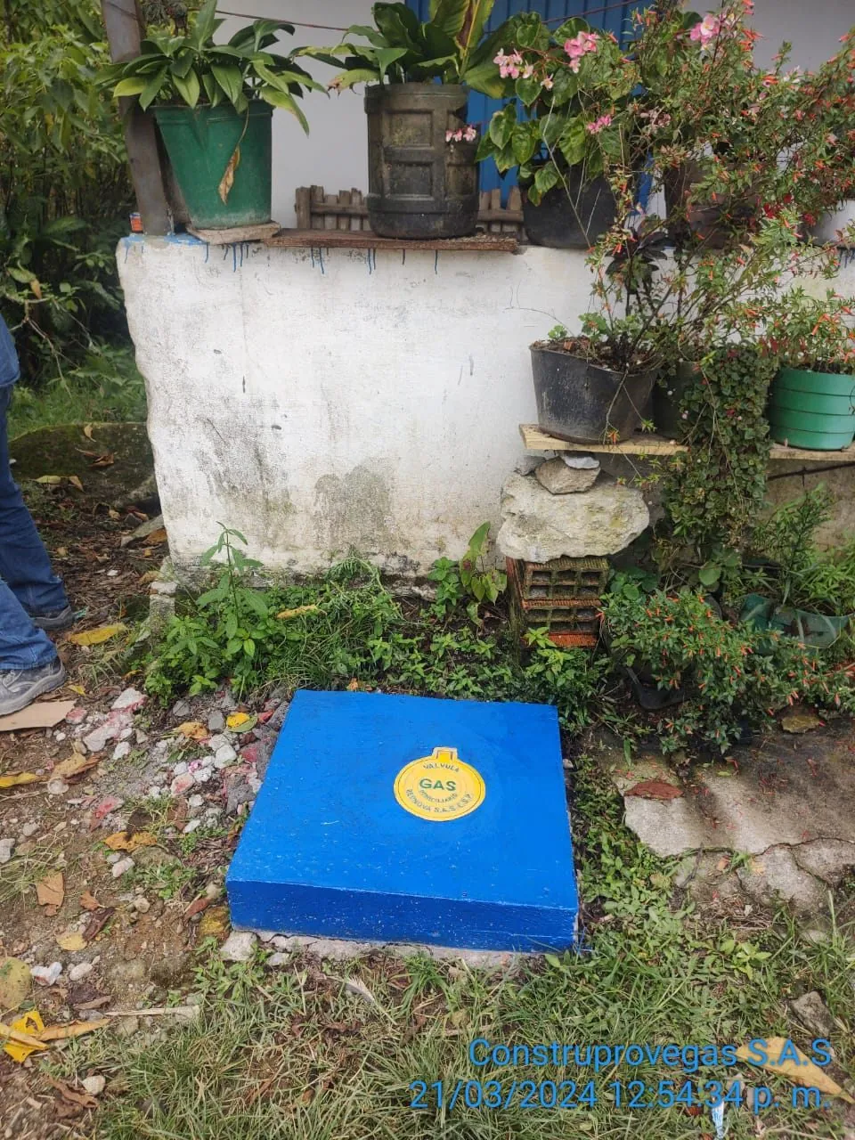 Trabajo especializado en zona de cruce